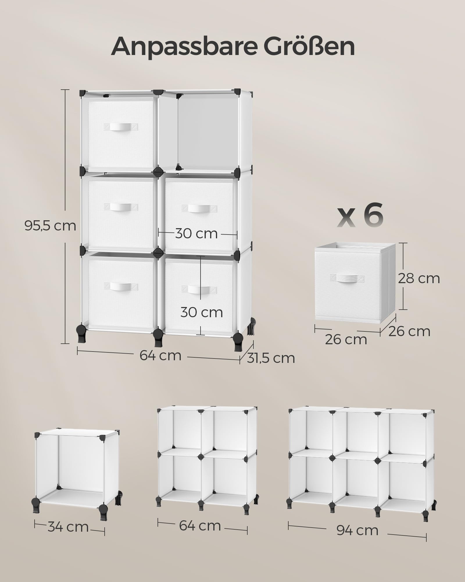 songmics-w-rfelregal-damion-6-boxen-diy-erweiterbar-wei-lpc062w06 image 3