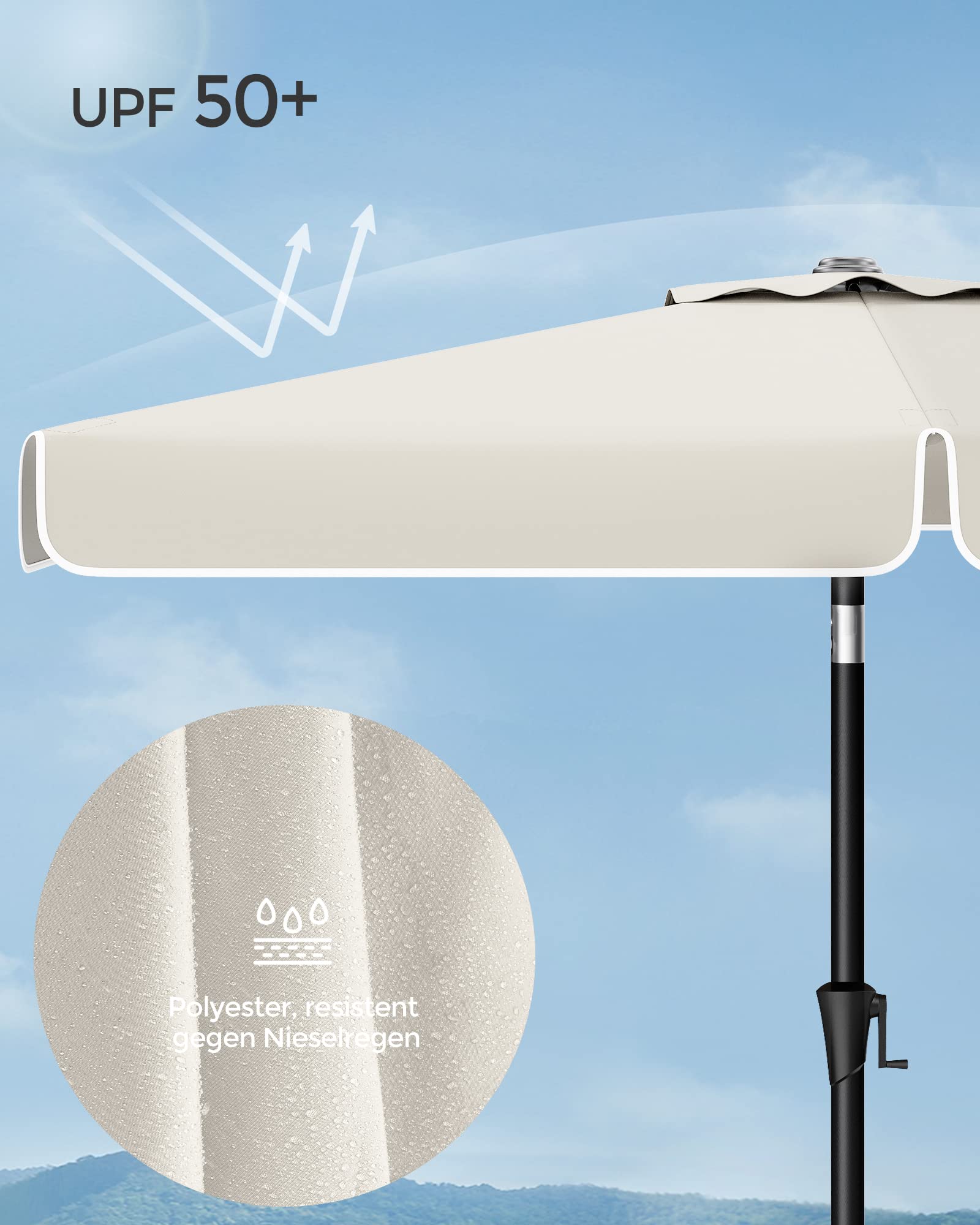 songmics-sonnenschirm-gpu048m01-200-x-150-cm-rechteckig-beige-ohne-st-nder image 5