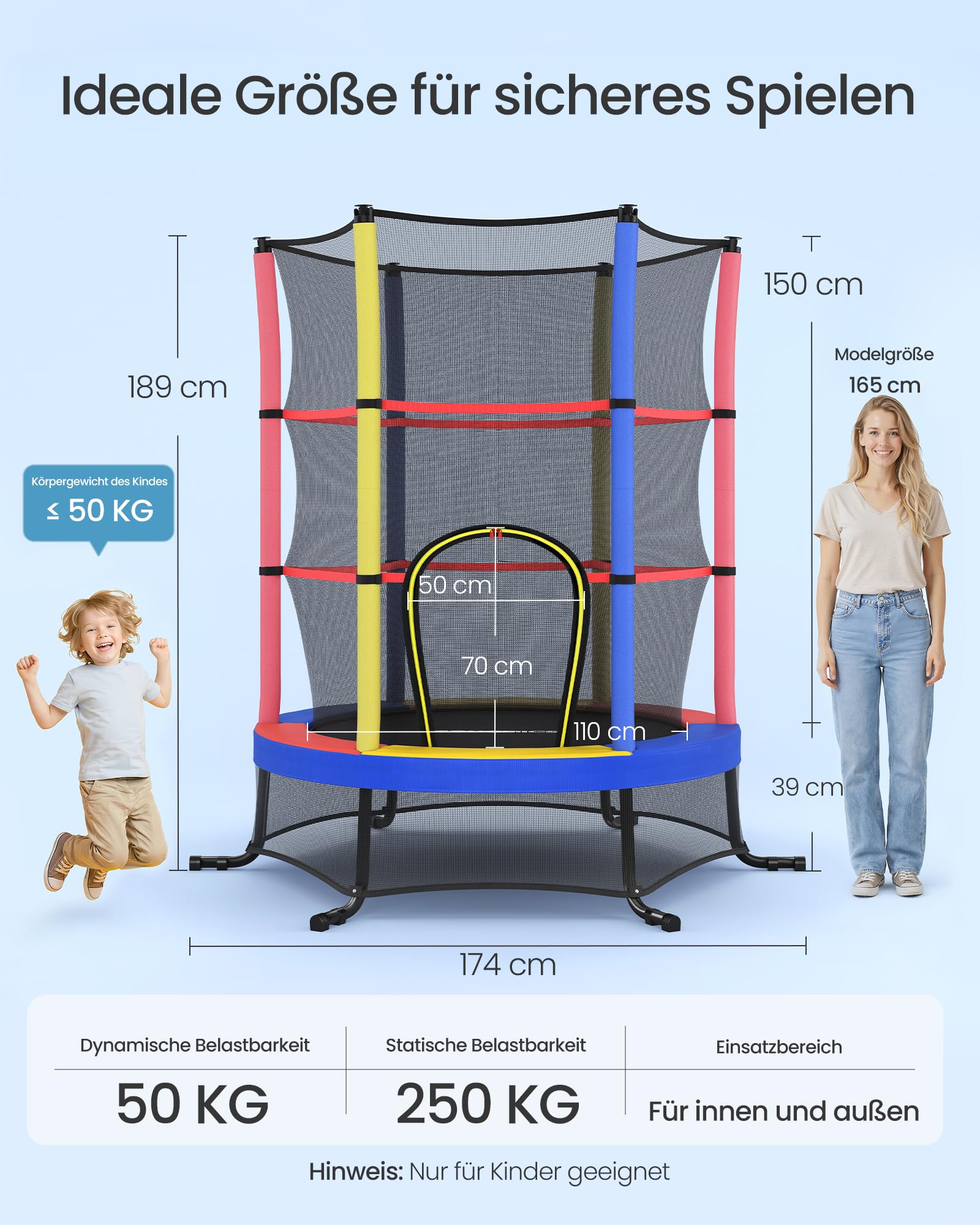 songmics-kindertrampolin-174-cm-mit-sicherheitsnetz-indoor-outdoor image 6