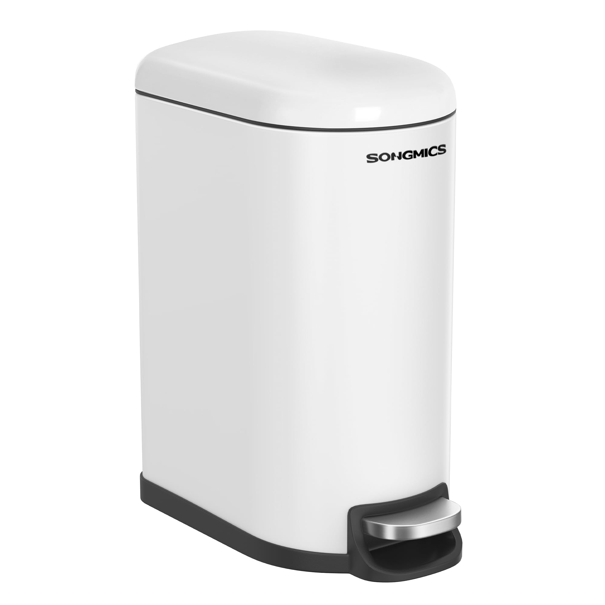 songmics-kosmetikeimer-m-lleimer-bad-10-liter-mit-deckel-softclose-34-5-x-18-5-x image 1