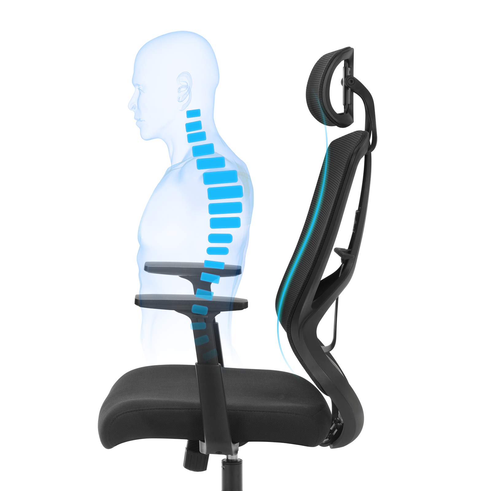 songmics-b-rostuhl-ergonomisch-obn53bk-drehstuhl-schwarz image 5